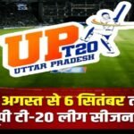 लखनऊ31जुलाई26*14 अगस्त से 6 सितंबर तक यूपी टी-20 लीग सीजन-4*