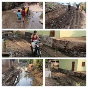 बांदा 3 जुलाई 26*मवई बुजुर्ग के झण्डा देवी मंदिर मार्ग की हालत जर्जर, ग्रामीणों ने की सुधार की मांग*