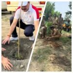 मथुरा 12 जुलाई 26 जनपद मथुरा पुलिस द्वारा वृक्षारोपण महायज्ञ 2026 अभियान के तहत वृक्षारोपण किया*