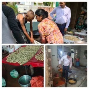 कानपुर नगर15जुलाई26*गंदगी में बन रहे थे मोमोज, तीन निर्माणशालाएं बंद; 115 किलो संदिग्ध चटनी नष्ट*