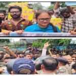 देहरादून21जुलाई26*दिल्ली में हुए छात्रों पर लाठीचार्ज के विरोध में देहरादून में भी भारी हंगामा*