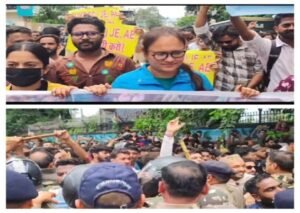 देहरादून21जुलाई26*दिल्ली में हुए छात्रों पर लाठीचार्ज के विरोध में देहरादून में भी भारी हंगामा*