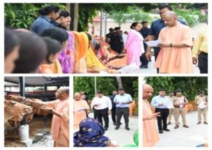 गोरखपुर24जुलाई26*मत करें चिंता, सबकी समस्या पर होगी प्रभावी कार्रवाई : सीएम योगी*