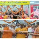 वाराणसी25जुलाई26*श्री अन्नपूर्णा मठ मंदिर में निःशुल्क कौशल प्रशिक्षण केंद्र का शुभारंभ,