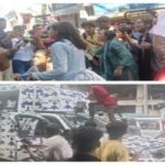 भागलपुर25जुलाई26*छात्र का हुजूम उतरे सड़क पर छात्रों ने मचाया बवाल,कई वाहनों को किया तोड़फोड़,
