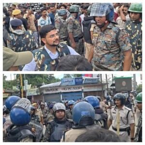 पूर्णिया बिहार 25 जुलाई 26 *सतर्कता से टला बवाल* *आंदोलन शांतिपूर्ण, मीडिया से दुर्व्यवहार निंदनीय*