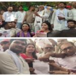 बांदा 25 जुलाई 26*राष्ट्रपति को ज्ञापन सौंपकर बेरोजगारी, पेपरलीक और EVM पर जताया विरोध*
