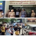 अबोहर पंजाब29जुलाई26*स्कूलों को मिली धमकी भरी ईमेल, स्कूल करवाए जा रहे खाली