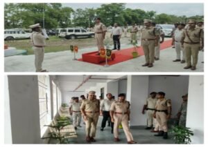 भागलपुर30.07.2026*पुलिस महानिरीक्षक भागलपुर प्रक्षेत्र द्वारा SDPO कार्यालय नवगछिया का वार्षिक निरीक्षण