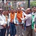 बांदा 3 जुलाई 26*गुलाब वर्मा बने बसपा के नए जिलाध्यक्ष, अंबेडकर पार्क में बाबा साहेब को दी पुष्पांजलि*