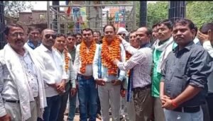 बांदा 3 जुलाई 26*गुलाब वर्मा बने बसपा के नए जिलाध्यक्ष, अंबेडकर पार्क में बाबा साहेब को दी पुष्पांजलि*