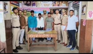 मुरादाबाद18जुलाई26*जीआरपी मुरादाबाद की बड़ी कार्रवाई, यात्रियों को बेहोश कर लूटने वाले 3 शातिर दबोचे*