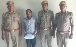 मथुरा 3 अगस्त 26*थाना जैंत जनपद मथुरा पुलिस द्वारा 01 अभियुक्त को 468 ग्राम अवैध गांजे सहित गिरफ्तार किया गया ।*