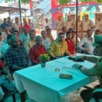 बस्ती5अगस्त26*आगामी कांवड़ यात्रा को लेकर छावनी थाने में की गई बैठक का आयोजन।