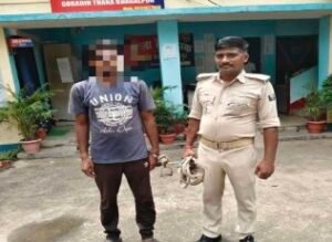भागलपुर5अगस्त26* एक अपराधकर्मी को 01 देशी कट्टा, एवं 01 जिंदा कारतूस के साथ किया गया गिरफ्तार।