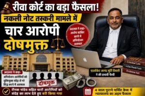 रीवा6अगस्त2026*नकली नोट तस्करी मामले में चार आरोपी रीवा न्यायालय से दोषमुक्त*