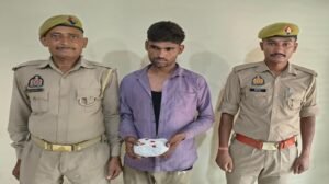 मथुरा 6 अगस्त 26*थाना जैत पुलिस द्वारा “ऑपरेशन प्रहार” के तहत 01 अभियुक्त अवैध गांजा के साथ गिरफ्तार किया गया ।*