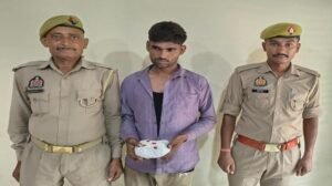मथुरा 6 अगस्त 26*थाना जैत पुलिस द्वारा “ऑपरेशन प्रहार” के तहत 01 अभियुक्त अवैध गांजा के साथ गिरफ्तार किया गया ।*