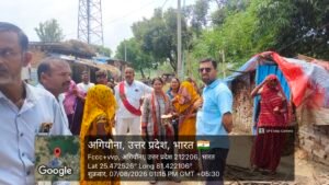 कौशाम्बी7अगस्त26*उप जिलाधिकारी ने ग्राम अगियौना में भूमि विवाद की शिकायतों का मौके पर कराया निस्तारण*