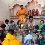 लखनऊ10अगस्त26*शिव सरस्वती मंदिर सेवा समिति द्वारा किया गया रुद्राभिषेक*