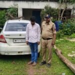 रीवा11अगस्त26*, शातिर अपराधी लोहे का धारदार चाकू सहित गिरफ्तार ,कार भी जप्त , आरोपी के पूर्व से है 22 आपराधिक मामले*