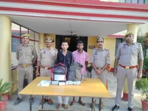 बांदा 12अगस्त 26* अवैध गांजे के साथ 02 अभियुक्तों को किया गया गिरफ्तार