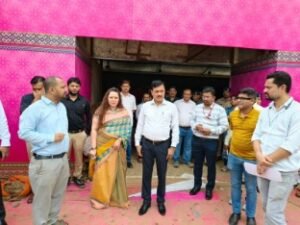 रीवा19अगस्त26*मैहर में मुख्यमंत्री के प्रस्तावित दौरा कार्यक्रम को लेकर रीवा संभागीय कमिश्नर का दौरा