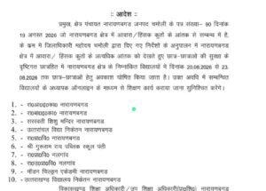 चमौली19अगस्त26*उत्तराखंड में आवारा कुत्तों के आतंक से 10 स्कूल बंद*