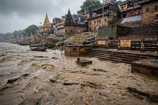 लखनऊ24अगस्त26*यूपी में मानसून सक्रिय, 26 जिलों में भारी बारिश का अलर्ट - उन्नाव में गंगा उफान पर*