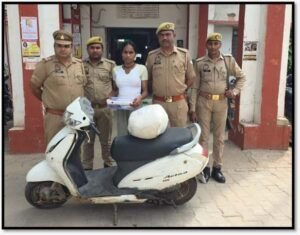 मथुरा 28 अगस्त 26* चोरी के अभियोग में वाँछित अभियुक्त को चोरी के माल के साथ किया गिरफ्तार ।*