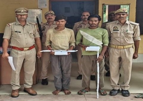 मथुरा 30 अगस्त 26* दुकान का शटर तोड़ कर चोरी करने वाले 02 अभियुक्त गिरफ्तार ।*