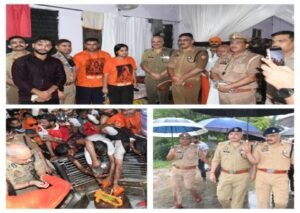 बागपत10अगस्त26*एडीजी मेरठ जोन ने पुरा महादेव मंदिर पहुंचकर कांवड़ यात्रा एवं मेले की सुरक्षा व्यवस्था का लिया जायजा