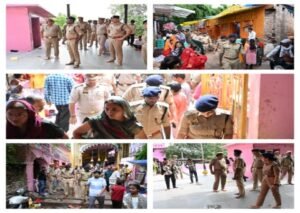 बाँदा10अगस्त26*डीआईजी चित्रकूटधाम परिक्षेत्र बांदा एवं एसपी बांदा द्वारा बामदेवेश्वर मंदिर की सुरक्षा व्यवस्था का जायजा लिया