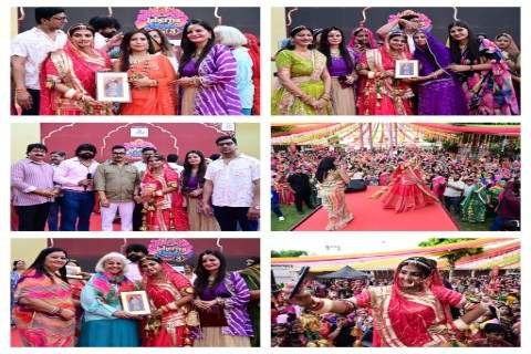 जयपुर15अगस्त26*जयपुर में सजा राजस्थानी संस्कृति का रंग 🌸 “झरोखा लहरिया उत्सव सीजन–3” का भव्य आयोजन ✨ जयपुर15अगस्त26*जयपुर में सजा राजस्थानी संस्कृति का रंग 🌸 “झरोखा लहरिया उत्सव सीजन–3” का भव्य आयोजन ✨