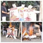 झाँसी18अगस्त26*बुंदेलखंड राज्य की मांग को लेकर भानू सहाय ने फिर फूंके PM, HM और DM के पुतले