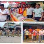 सुल्तानपुर24अगस्त26भदैंया में कांवरियों का सैलाब, आदि गंगा गोमती तट से बाबा जनवारीनाथ धाम के लिए निकली विशाल कांवर यात्रा