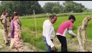 सुल्तानपुर9अगस्त26*झटका मशीन से मौत के बाद एसडीएम सदर गरिमा सौनकिया का एक्शन: