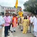 मुजफ्फरनगर, 25 सितंबर 26*भगवान वाल्मीकि प्रकटोत्सव पर टाउन हॉल से निकली भव्य ध्वज यात्रा