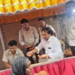 मथुरा 4 सितंबर 26* गिलट आभूषण व्यवसायी समिति रजि0 मथुरा के तत्वावधान में श्री कृष्ण जन्मोत्सव पर तीन दिवसीय भंडारा लगाया गया*
