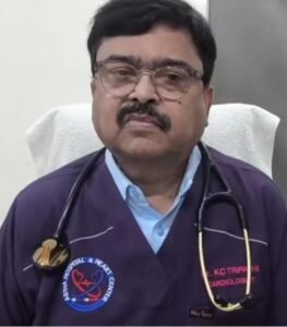 सुलतानपुर5 सितंबर26* प्रसिद्ध हृदय रोग विशेषज्ञ डॉ. के. सी. त्रिपाठी नहीं रहे, चिकित्सा जगत में शोक की लहर*