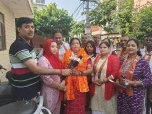 जयपुर 7सितंबर 26*वार्ड 87 से बीजेपी प्रत्याशी प्रतिभा शर्मा की दावेदारी, जयपुर में बढ़ी राजनीतिक हलचल