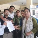 बांदा 27 सितंबर 26*महिला पत्रकारों से कथित दुर्व्यवहार की निष्पक्ष जांच की मांग, राष्ट्रपति को संबोधित ज्ञापन सौंपा*