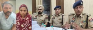 पंजाब 9 सितंबर 26*नशीली गोलियां बेचने वाली महिला सोनिया व युवक सन्नी को जेल भेजा