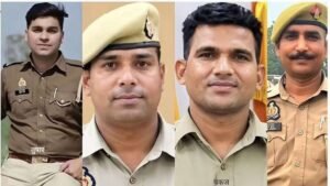 शाहजहांपुर 9सितंबर 26*सर्राफ से वसूली में फंसे चारों सिपाहियों पर गिरेगी गाज, सेवा समाप्त करने की तैयारी
