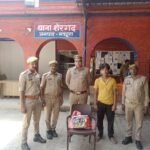 मथुरा 10 सितंबर 26* 01 अभियुक्त को चोरी किये गये सामान व 01 अवैध चाकू सहित किया गया गिरफ्तार।*