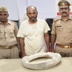 मथुरा 13 सितंबर 26*थाना मांट पुलिस द्वारा अभियुक्त को टावर पर चोरी करते हुए चोरी की केबल के साथ किया गया गिरफ्तार ।*