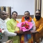 मुजफ्फरनगर 19 सितंबर 26*संजय बागड़ी वाल्मीकि गौ रक्षा वाहिनी जिला अध्यक्ष ने राष्ट्रीय सफाई आयोग के राष्ट्रीय अध्यक्ष का किया स्वागत