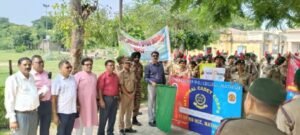 मथुरा 22सितंबर 26*नशा मुक्त भारत अभियान के तहत के आर कॉलेज में जागरूकता अभियान एवं रैली आयोजित