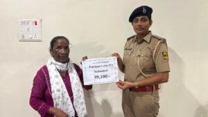 पूर्णिया बिहार 23 सितंबर26 *साईबर थाना की बड़ी कार्रवाई, फ्रॉड के 56,100 रुपये वापस