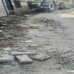 मुजफ्फरनगर24सितंबर2026*नगर पालिका की सुस्ती से सड़क निर्माण अधर में, कॉलोनीवासी परेशान